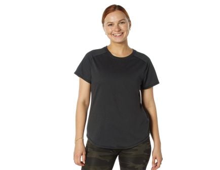 Rothco Womens Essential Moisture Wicking Raglan Sleeve T-Shirt