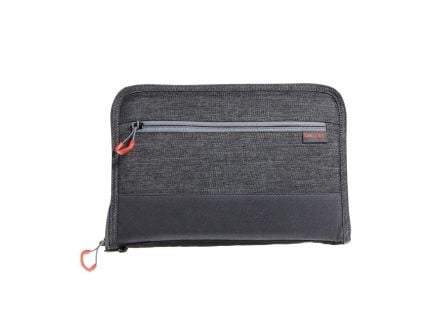 Allen 2.0 Deluxe Handgun Case 11" - Heather Gray/Red, Stylish Handgun Storage - 7757