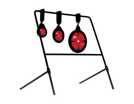 EZ Aim Triple Deflector Spinner Target System, Black/Red, 3 Pack - 15403
