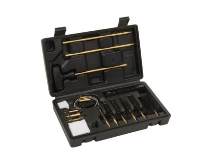 Krome Modern Plastic Case Rifle Cleaning Kit, Black - Convenient Rifle Maintenance Kit - 70605