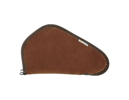 Allen Heritage Suede Leather Handgun Case 13" - Rust, Timeless Handgun Storage - 8613
