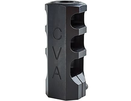 Maximize Performance with CVA Muzzle Brake for Paramount -3/4"-20 tpi in Sleek Black - AC1730