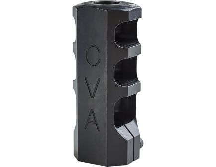 CVA Accura MR-X Precision - CVA Muzzle Brake - 3/4"-24 tpi in Striking Black - AC1726