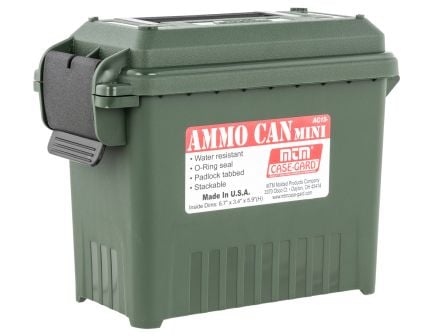 MTM Case Gard Polypropylene Portable Ammo Can, Forest Green - AC11