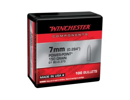 Winchester Ammunition 7mm 150 gr Reloading Bullets  PP 100rds - WB7PP150X