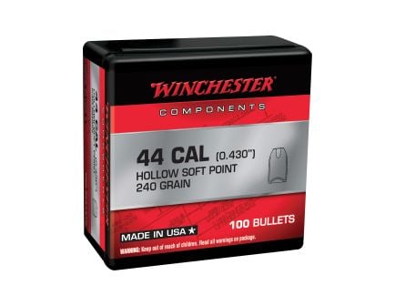 Winchester Ammunition .44 Special 240 gr Reloading Bullets  SP 100rds - WB44SP240X