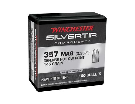Winchester Ammunition .357 Magnum 145 gr Reloading Bullets  HP 100rds - WB357S145X