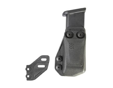 Blackhawk Stache Polymer Double Stack IWB Mag Carrier, Black - 416A02BK