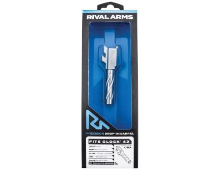 Rival Arms V1 Drop-In Barrel for Glock 43X, Stainless - Precision - RA-RA20G301D