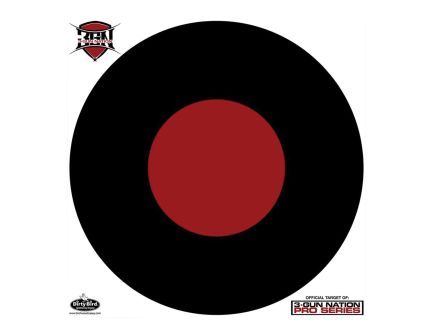 Birchwood Casey Dirty Bird 3-Gun Nation Targets - Black/Red (100-Pack) - 35182
