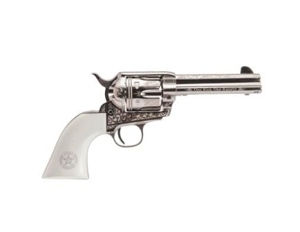 Cimarron Texas Ranger Frontier .45 Long Colt 6rd Engraved Revolver - PP410LNTXR