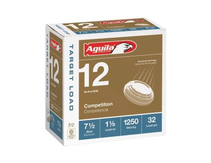 Aguila Competition 12 Gauge 2.75" #8 Shot Ammo - 1.12 oz - 25rds - 1CHB1348