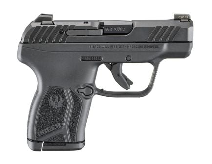 Ruger LCP Max 2.8" .380 ACP 10rd Pistol w/ Manual Safety, Black - 13764