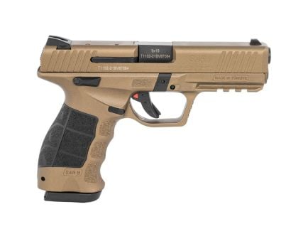SAR USA SAR9 4.40" 9mm 10rd Pistol, Bronze - SAR9BR10
