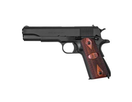 Auto-Ordnance 1911 A1 GI Spec US Logo MA Compliant .45 ACP 5" 7rds, Matte Black - 1911BKOWMA