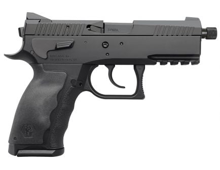 Kriss Sphinx SDP Compact Alpha 9mm Parabellum Pistol 15+1 Hammer Fire, Hardcoat Anodized Black - WWSXX-E018