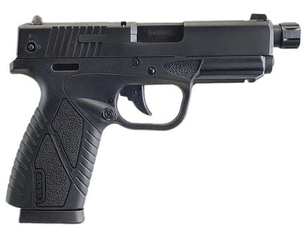 Bersa Conceal Carry 9mm Pistol, 4" Barrel, Fixed Sights, Black - BP9MCCX