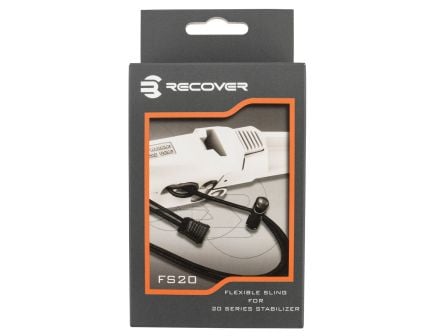 Recover Tactical FS20 Minimalist Elastic Sling for 20/20, Black - FS2001