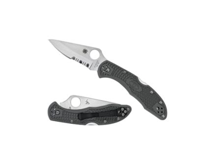 Spyderco Delica 4 Foliage Green Folding Knife with Versatile Drop Point - C11PSFG