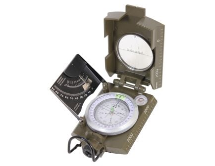 Rothco Deluxe Marching Compass - Olive Drab