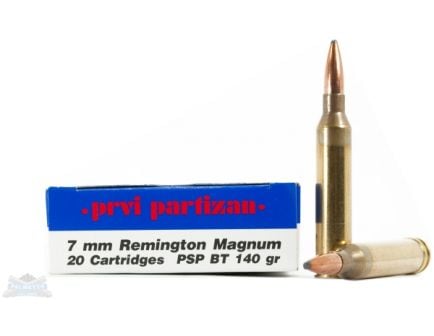 PRVI Partizan 7mm Remington Magnum Ammo
