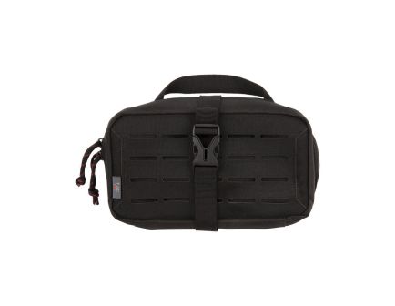Compact Storage with Tac Six Tactical Detachment 600D Polyester Accessory Pouch in Black - 10810