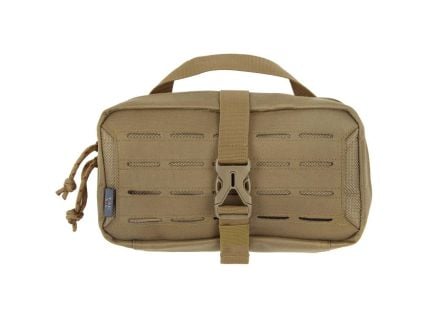 Tac Six Tactical Detachment 600D Polyester Accessory Pouch, Coyote - 10812