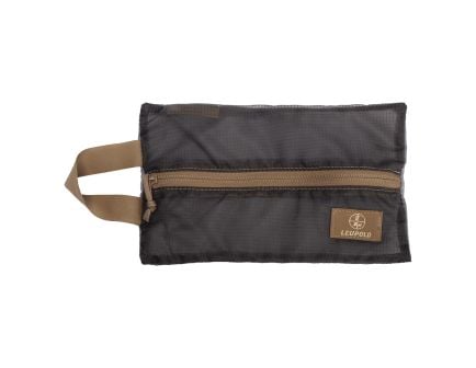 Leupold Pro Gear Ripstop Mesh Zip Pouch Medium, Black/Gray/Tan - 182661