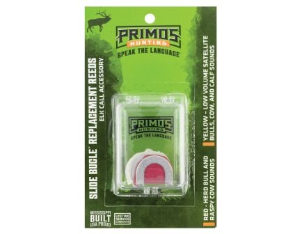 Primos Slide Bugle Replacement Diaphragm, Red/Yellow