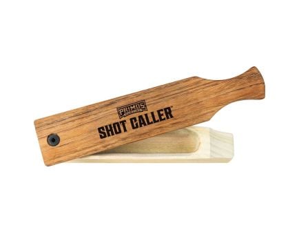 Primos Shot Caller Turkey 2-Sided Box Call, Natural