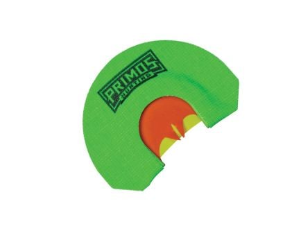 Primos The Lucy Hen House Turkey Bat Cut Mouth Call, Green/Orange