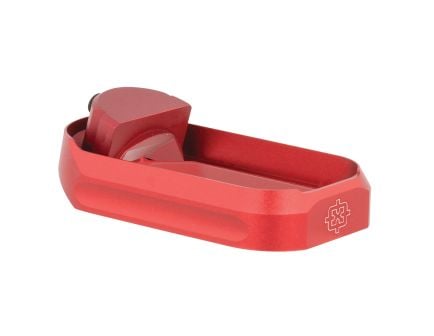Cross Armory Glock 17/19/22/23/24/31/32/34/35 Gen1-3 Aluminum Flared Magwell, Red - CRGFMWRD