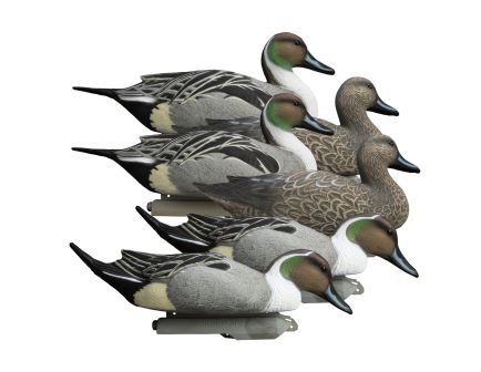 Higdon Outdoors Battleship Pintail Duck Decoy, Pack of 6