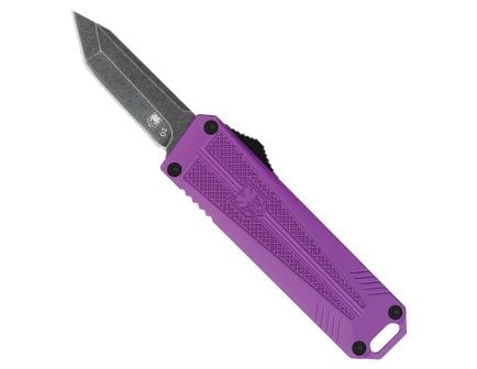 Cobra Tec Cali Compliant OTF Tanto Knife, Purple - CALI929TBPURTNS