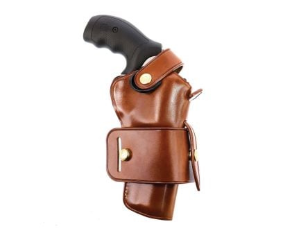 Galco Wheelgunner 2.0 Ruger Security-Six Leather OWB Holster Ambidextrous, Tan - WG2104