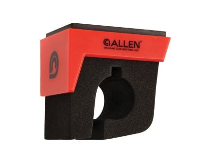 Allen Magnet Single Gun Holder with Magnetic Attachment - Secure Firearm Display, Black/Red - 5657
