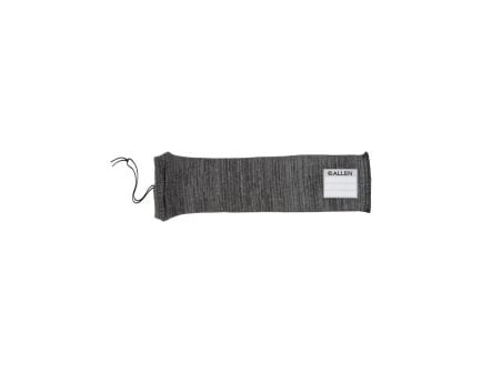 Allen Silicone-Treated Stretch Knit Gun Sock with Writeable ID Label 14", Gray - 13170