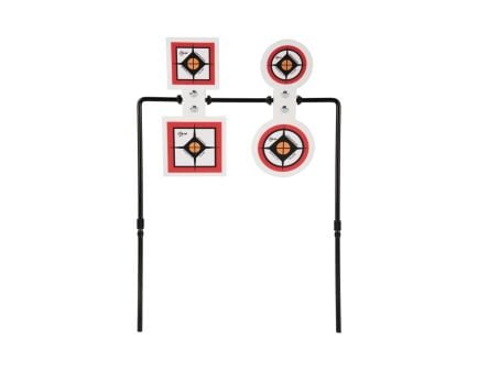 EZ Aim Hardrock Double Spinner Targets - Black/Red/White (3-Pack) - 15593