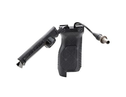 Strike Industries Long Angled Vertical Grip for 1913, Black - SI-AR-CMAG-RAIL-L-BK