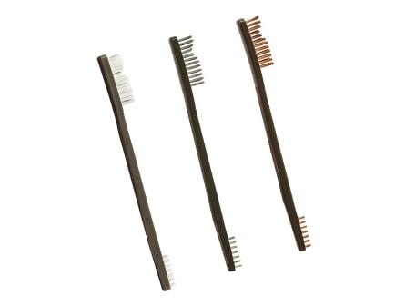 Otis Bronze/Nylon/Stainless Steel 3-Pack AP Brush - Comprehensive 3-Pack of AP Brushes - FG3163