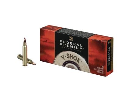 Federal 22-250 55gr Nosler Ballistic Tip V-Shok Ammunition 20rds - P22250F