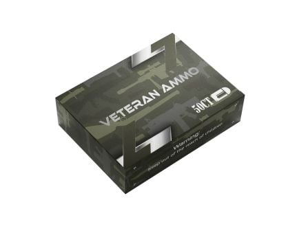 Garaysar Veteran 9mm 124 gr Ammo FMJ - 50rds - HMBX909
