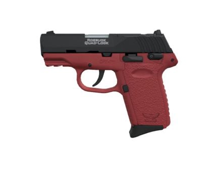 SCCY CPX-1 RDR Gen 3 9mm 3.10" 10+1rds, Crimson Red - CPX1CBCRRDRG3