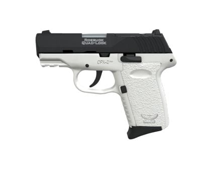 SCCY CPX-2 RDR Gen 3 9mm 3.10" 10+1rds, White - CPX2CBWTRDRG3