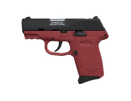 SCCY CPX-2 Gen 3 9mm 3.10" 10+1rds, Crimson Red - CPX2CBCRG3