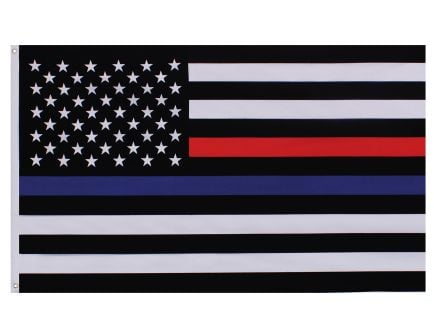Rothco Thin Blue And Thin Red Line Flag