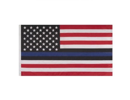 Rothco Red, White, And Blue Thin Blue Line Us Flag - 3 X 5