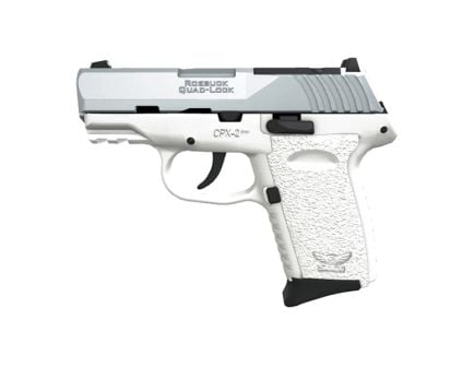 SCCY CPX-2 RDR Gen 3 9mm 3.10" 10+1rds, White - CPX2TTWTRDRG3