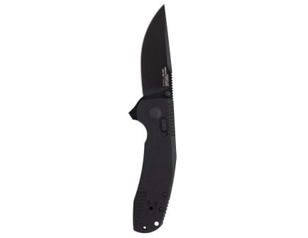 SOG Knives SOG-TAC XR Folding Knife Clip Point, Blackout - SOG12-38-01-41