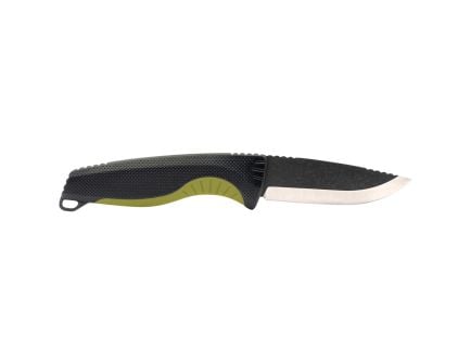 SOG Knives Aegis FX, Fixed Blade Knife, Black/Moss Green Accents - SOG17-41-04-41